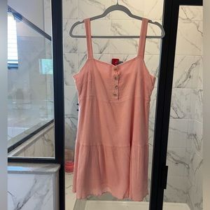 Pink Lily, button pink dress